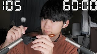 【ASMR】60分で何種類の耳かきできる？ RODE NT5 ZOOM H6 3Dio【SUB】How many Ear Cleaning can you do in 60 minutes [upl. by Regni]