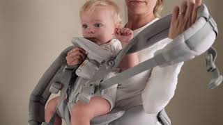 Ergobaby Omni 360 Carrier  How do I wear my baby facing out in the Omni 360 Cool Air Mesh carrier [upl. by Asserac]