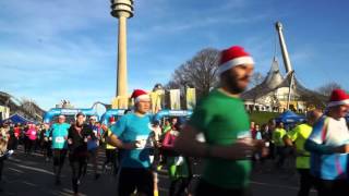 Nikolauslauf München 2015 im Olympiapark  Impressionen 05122015 [upl. by Dalli]