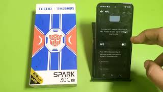 Does Tecno Spark 30C 5G Have NFC [upl. by Molohs]