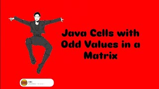 Java Cells with Odd Values in a Matrix [upl. by Zared]