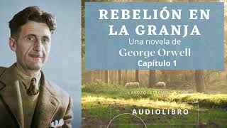 Rebelión en la granja de George Orwell Audiolibro completo Voz humana real [upl. by Razaele982]