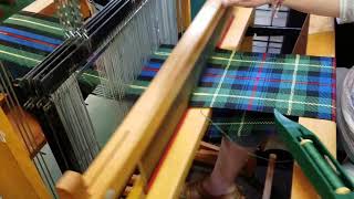 How a Scottish Tartan is Woven [upl. by Dorolisa99]