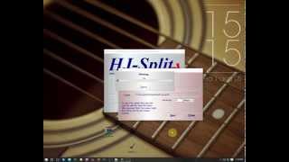 How to Split files using HJSplit [upl. by Prud182]