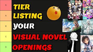 Tier listing Your Visual Novel Openings 2 [upl. by Emelita]