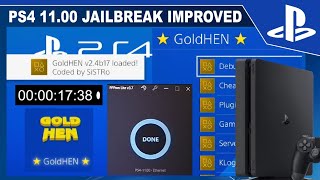 PS4 1100 Jailbreak in 17 Seconds  Jailbreak improved  PPPwn Lite v37 [upl. by Milka]