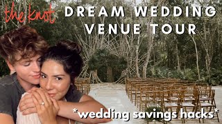 FINALLY Revealing Our TULUM MEXICO Wedding Venue  Andrea amp Lewis [upl. by Troyes492]