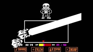 undertale sans fight [upl. by Ecirtam592]