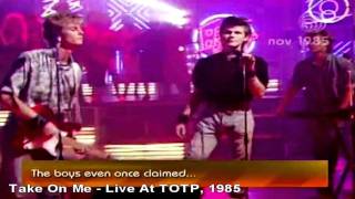 Aha  Take On Me  Live At TOTP 1985 HD [upl. by Setsero]