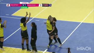 LEOAS DA SERRA 3 X 1 BARATEIRO HAVAN FUTSAL QUARTASDEFINAL DA LIGA FEMININA DE FUTSAL 2024 [upl. by Au]