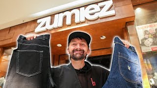 AARON KYRO BUYS BAGGY PANTS AT ZUMIEZ [upl. by Orlando530]