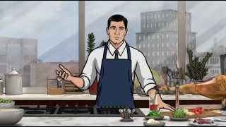 ARCHER  HOW TO ARCHER  DVD EXTRAS SEASON 03cookery with archer [upl. by Dachia612]