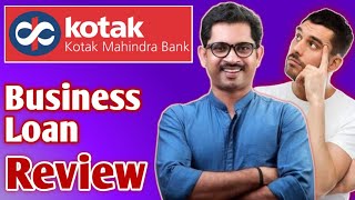 Kotak Mahindra Bank Business Loan Review  Kotak Mahindra Bank Business Loan Kaise Le Full Process [upl. by Leirbaj98]