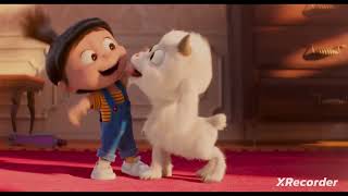 Unicorn Goat licks Agness face Despicable me 4 with English Looped [upl. by Carolle]