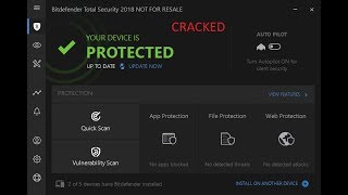 HOW TO GET BITDEFENDER TOTAL SECURITY 2018 FOR FREE  BITDEFENDER ANTIVIRUS CRACK [upl. by Naitsirhc]