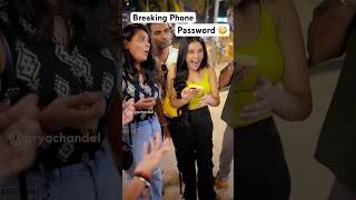 Breaking Phone Password 😳😳😳😳 viralvideos ytshorts password [upl. by Aicitan621]