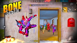 FREEFIRE🔥Solo vs Squad With Bony Bundle 🤯 20 Kills Total OP Garena free fire  PK GAMERS freefire [upl. by Schreck]