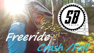 VTT Freeride  Sterbike Trail  CrashFail [upl. by Eillod]