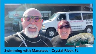 Swimming with Manatees Crystal River Florida [upl. by Woodsum]