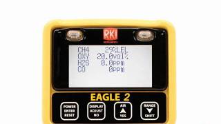 Eagle 2 gas monitor Operation [upl. by Py]