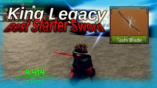 Best Sword For Beginners  King Legacy [upl. by Esyli]