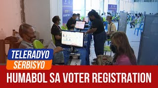 Voters flock to QC on last day of registration  Mandato 2025 30 September 2024 [upl. by Ruperto]