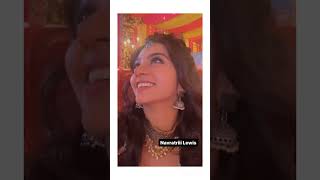 Ruhi upcoming look and bts in garba celebration on set of yeh rishta kya kehlata hai yrkkh Masti [upl. by Dagney]