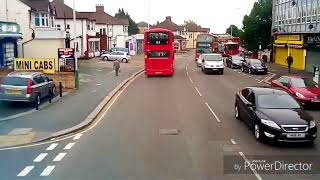 Full route visual 174 Harold hill dagnam park square  Dagenham marsh way [upl. by Gwennie]