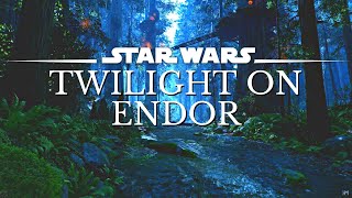 Star Wars 4K Music amp Ambience  Twilight On Endor  Sleep Study Relax  Ambient Music 3 Hrs [upl. by Llennahc]