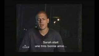 Wentworth miller interview french tv [upl. by Alyahc]