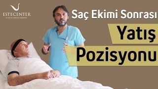 Saç Ekimi Sonrası Yatış Pozisyonu [upl. by Namron]