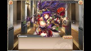 Kamihime Project Susanoo Awakening Introduction [upl. by Zertnom]