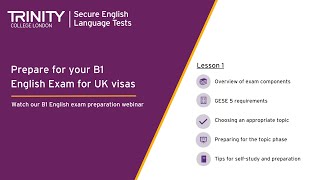 B1 English Exam for UK Visa Practice  Exam Preparation Webinar [upl. by Strawn]