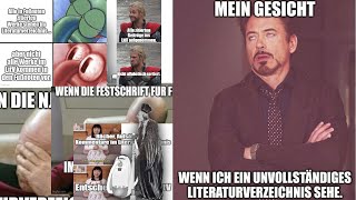 In sieben Memes zum korrekten Literaturverzeichnis [upl. by Namus]