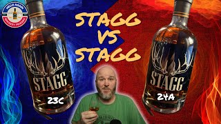 Stagg Jr 24A Review and comparison to 23C  bourbon bourbonhunting [upl. by Lopez482]