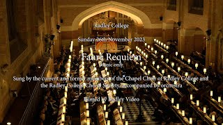 Fauré Requiem Music only [upl. by Ettenel]