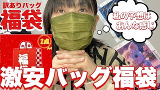 【福袋】初購入の激安バッグ福袋（チャレンジする価値あり！）楽天市場 [upl. by Inattyrb]