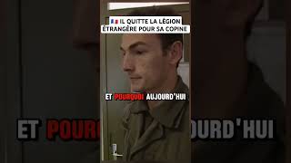 🇫🇷 IL QUITTE LA LÉGION ÉTRANGÈRE POUR SA COPINE legionetrangere armeefrancaise pourtoi [upl. by Yak]