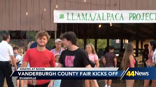 Vanderburgh County Fair gets underway [upl. by Naugal]