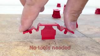 Tuscan SeamClip™ Promo 2014  The Fastest Tile Leveling system ever made [upl. by Nahum996]