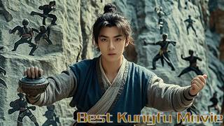 Kung Fu Movie Illiterate lad masters defyingheaven technique defeating the No1 in martial world [upl. by Sivrat]