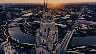 Entel DJ Set  Live from The Leveque Tower Top 4k Columbus Ohio [upl. by Eaneg]