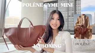 WATCH BEFORE YOU BUY  POLÈNE CYME MINI  HONEST REVIEW  EVERYDAYWORK TOTE 👜✨ [upl. by Eemla]