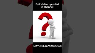 Mummies 2023 Animated Movie Explained in Bangla shortsvideo viralshorts ytshorts trendingshort [upl. by Ahsirak775]