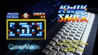 ChinnyVision  Ep 210  Kwik Snax  Amstrad CPC Sinclair Spectrum Amiga Atari ST Commodore 64 [upl. by Aisaim]