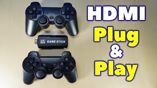 Game Stick X2 HDMI Plug amp Play FULL REVIEW [upl. by Neelyar]