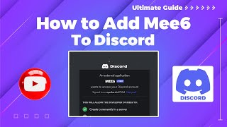 How to add mee6 to discord 2024 Guideline [upl. by Patnode]