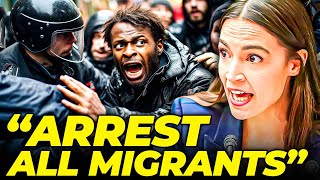 5 MIN AGO Armed Migrants ARRESTED and DEPORTED For Attacking NYC Citizens [upl. by Gordie]