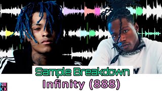 Sample Breakdown infinity 888  XXXTENTACION ft Joey Bada [upl. by Fayre405]