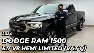 2024 Dodge Ram 1500 57 V8 HEMI Limited VAT [upl. by Aslam]